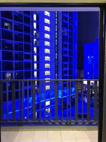 2 Bilik 2 Bilik Air Fully Furnished Besar i-City Seksyen 7 Shah Alam