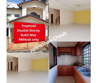 Good Condition · Freehold Double Storey · Bukit Mas For Sale