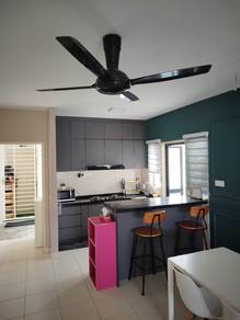 De bayu Setia alam with 2car park Partily furnished 1/8 nice condition