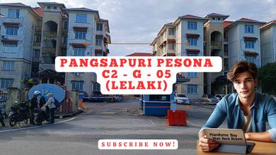 Bilik Sewa Untuk Lelaki Apartment Pesona, Pauh Jaya