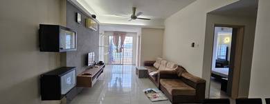 Repainted Fully Furnished Corner Unit, Nilam Puri Condo Bukit Puchong