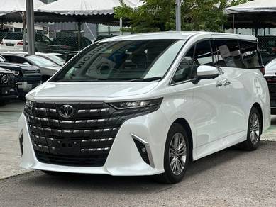 UNREG 2024 TOYOTA ALPHARD 2.5 Z SUNROOF SlDE STEP
