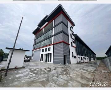 Sungai Kapar Indah 4 Story Detached Factory 1.4 Acres 400 AMP Tenanted