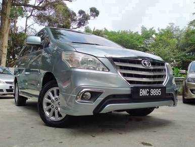 Toyota Innova 2.0 E (A) Low Mileages 85k Km