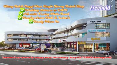 New Corner Lot Single Storey Retail For Sale In Bukit Tinggi, Klang