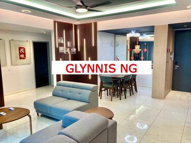 Suasana  1313sqft 4rooms fully furnished @ Batu Kawan for rent