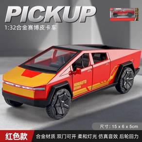 1:32 Scale Tesla Pickup Truck Cybertruck Alloy Mod