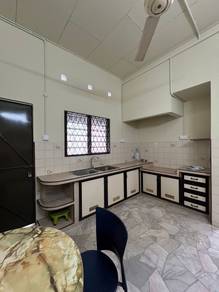 Newly Painted Single storey Terrace Jelutong Partly Furnished