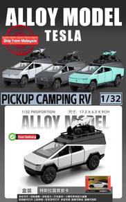 1:32 Tesla Pickup Truck Cybertruck Camping RV Allo
