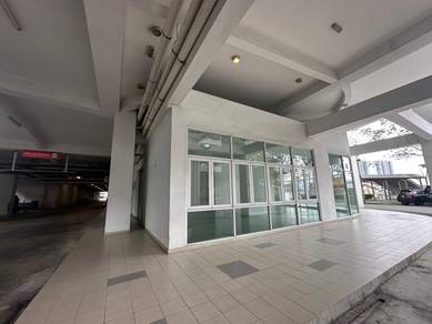 Guarded Ground floor Corner Shop for Rent