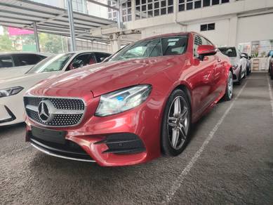 Mercedes Benz E300 COUPE AMG LINE 2.0L UK Spe