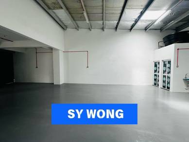 【Cheap and Renovated】1.5 storey warehouse @ Usahajaya, Asas jaya