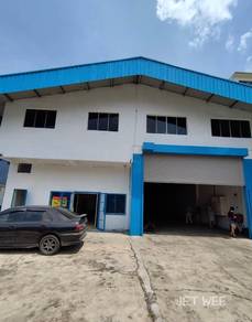 1.5 Storey Semi-D Factory Warehouse kilang Pandamaran