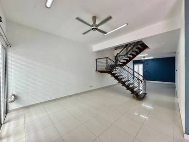Facing OPEN Lavender Superlink House 26x80ft, Denai Alam Elmina