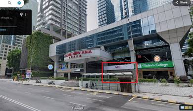 Ground floor shop facing main road near Kl tower and bukit bintang for