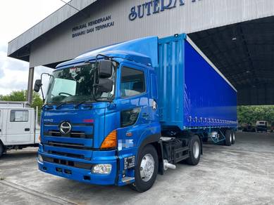 Hino 700 Prime Mover +Trailer 2axle Curtain Sider