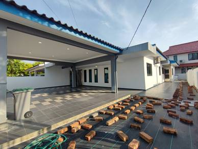 FULLY RENO Single Storey Semi D Ujong Pasir Semabok Bukit Piatu Melaka