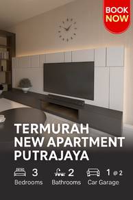 TERMURAH! JUAL CEPAT Apartment Baru di Presint 7, Putrajaya