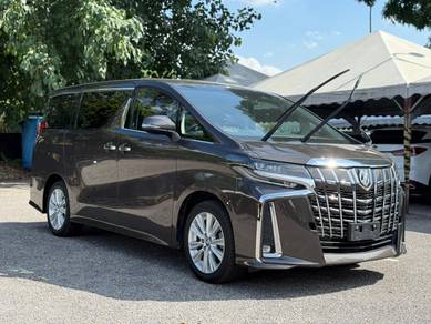 LIMITED BROWN 2021 Toyota ALPHARD 2.5 S NO SUNROOF