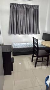 minest room rental with aircond and bed sentul