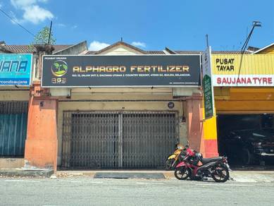 Kedai Shop 1 tingkat Saujana Utama Sg Buloh untuk dijual