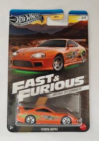 Hot Wheels Toyota Supra silver series ff oren