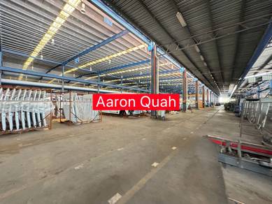 DETACHED 10.38 ACRES WAREHOUSE FACTORY For Sale SEBERANG PERAI