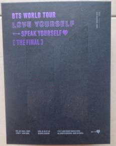 BTS World Tour Love Yourself : Speak Yourself