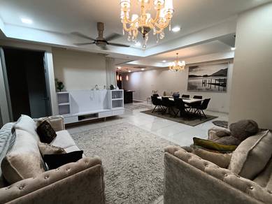 Fully furnish renovated infinity 3 condo near Lrt Sri rampai. 2 parkin