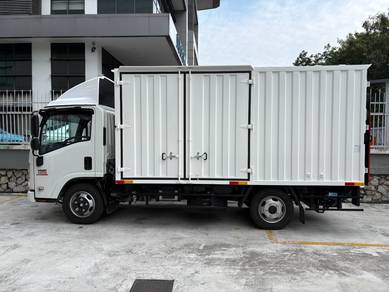 NEW lori ISUZU NLR 1tan 10kaki 13kaki Boxvan Fiber
