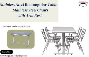 Mamak Table/Restoran Table/Stainless Steel