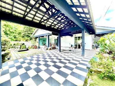 DEKAT MASJID🔥 BUNGALOW CANTIK 1 Storey Desa Subang Permai Shah Alam
