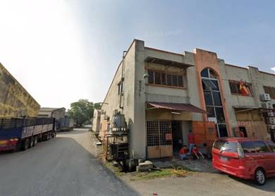 End lot Single Storey Factory