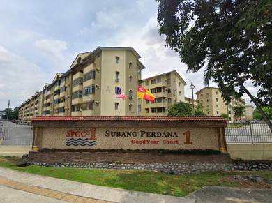 Subang Perdana 900sf🔥Goodyear Court 1,Subang Jaya ✅F/Furn✅2min MRT