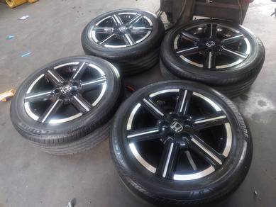 Rim  17 ORI NEW HONDA HRV Siap Tayar BRIDGESTONE