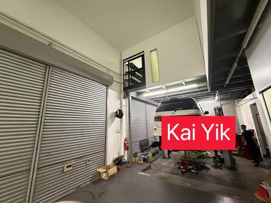 Bukit Minyak Corner Unit | Ground Floor + Mezzanine | Facing Main Road