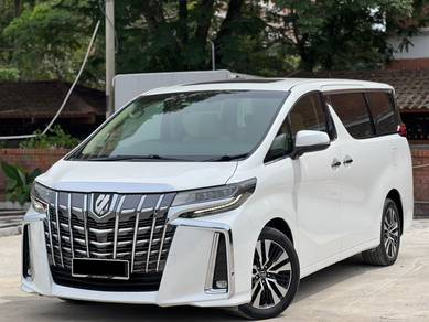 DIM BLINDSPOT⭐2018 Toyota ALPHARD 3.5 V6 SC EL 360