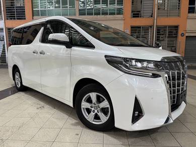 k SALE UNREG 2021YR Toyota ALPHARD 2.5 8 SEATER
