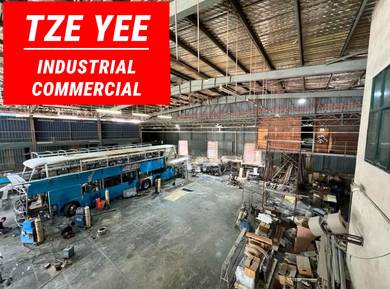 JURU NEAR BUKIT MINYAK FACTORY WAREHOUSE For RENT