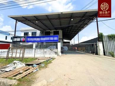 Double Storey Semi Detached Warehouse ,  Permy Miri