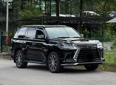 K KM 2021 Lexus LX570 SPORT 5.7L Black Sequence