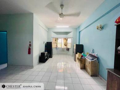 LEVEL 1! Freehold | Pangsapuri Sri Angkasa Alam Megah Shah Alam