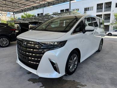 Toyota ALPHARD 2.5Z SPARE TAYARS ROOF MONITOR