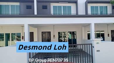 Lunas Double Storey Taman Kucai Indah Near BKE HiTech House For Rent
