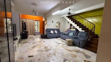 Taman Sri Andalas Klang Double Storey Endlot fully extended 30x70