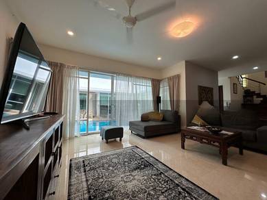 Swimming Pool. Kemensah Heights. 2 Storey Bungalow