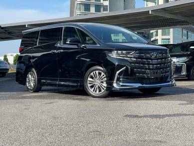 TOYOTA ALPHARD LATEST 2.5 Z SuN ROOF LUXURY BLACK
