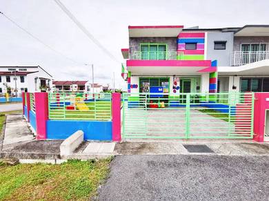 [ CORNER LOT ] 2 Storey Terrace Camellia Taman Saujana KLIA Sepang