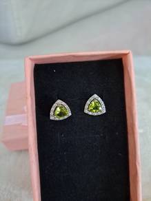 Peridot/Citrine Earring