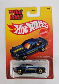 Hot Wheels 70 Toyota Celica the hot ones biru